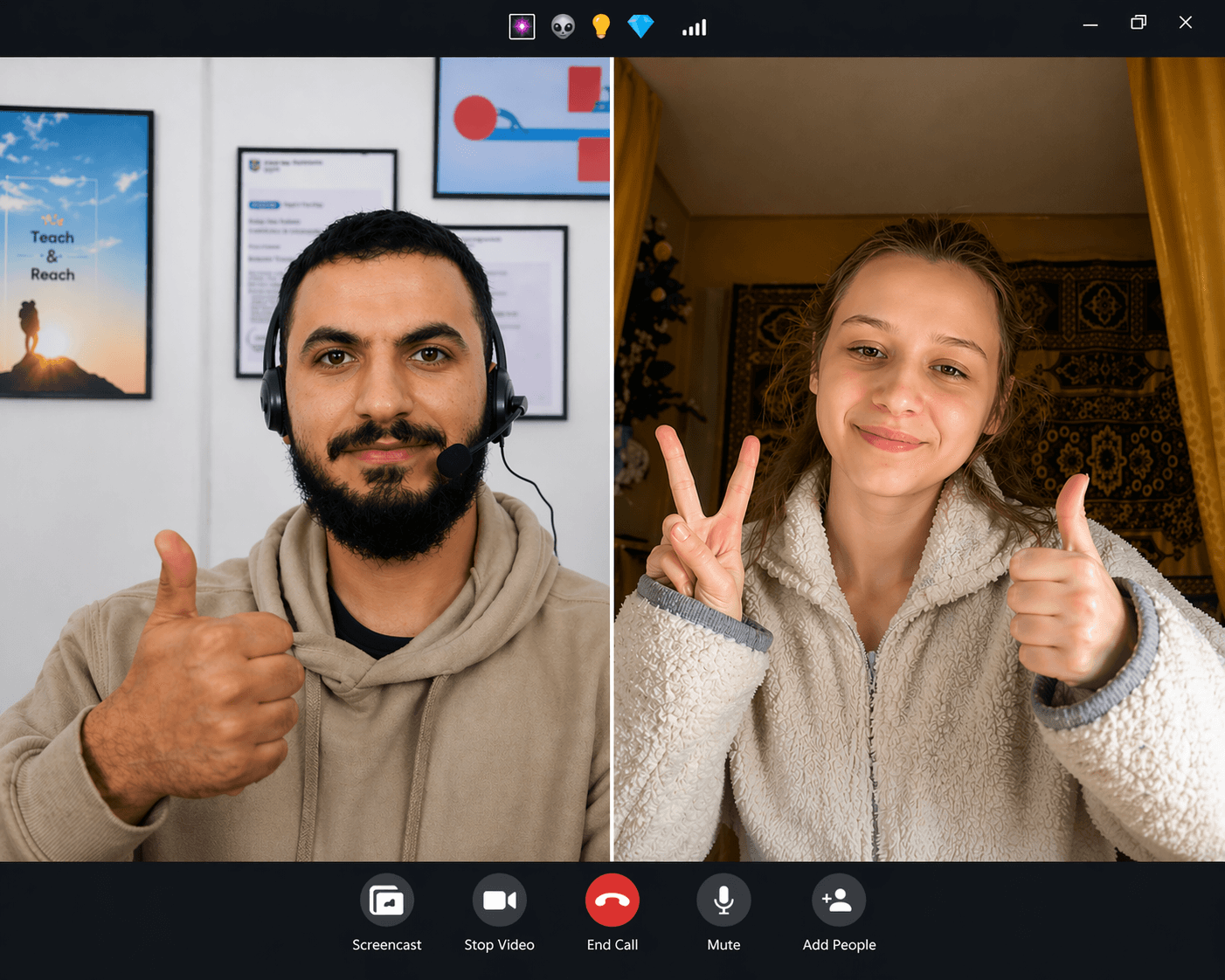Captura de clase de vídeo General English