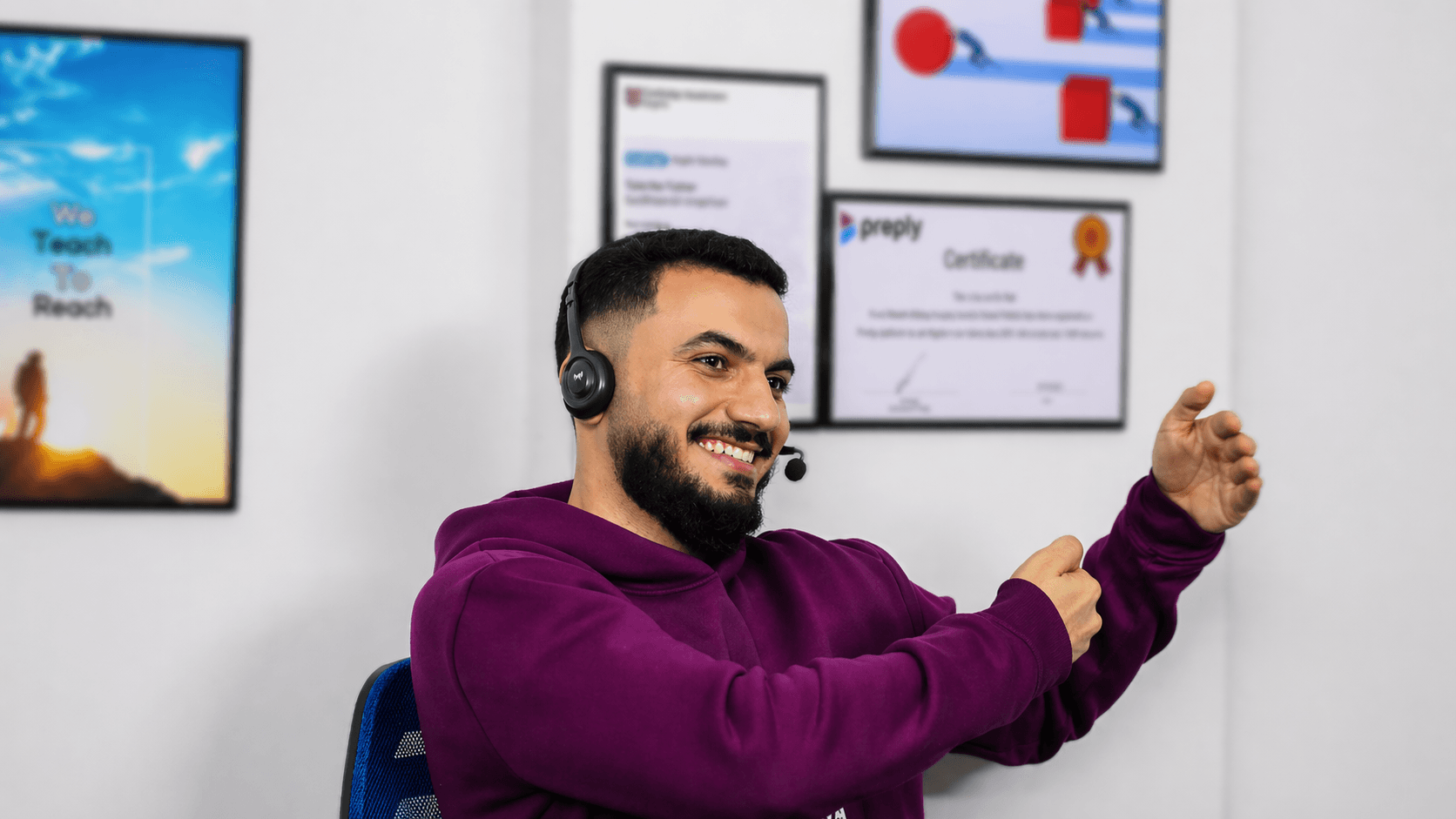 Faris Rashad English Trainer